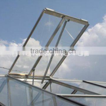 Aluminium Automatic Hydraulic Window and Door Opener Agricultural Greenhouse Used Sale With Wider Opening Distance photo-2