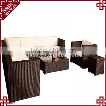 S&D Cheap Poly Rattan Furniture With Cushion, Garden Art Furniture photo-2