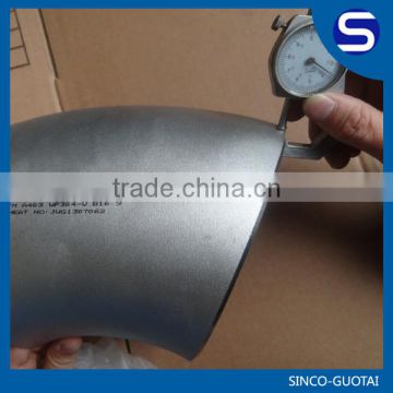 ASME/ANSI B16.9 Stainless Steel butt welded elbow stainless steel 304