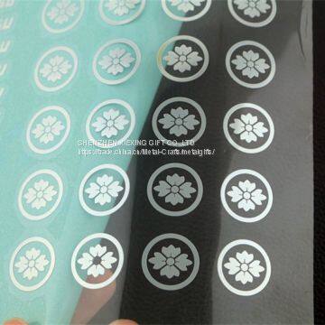 Cheap Custom Chrome Round Adhesive Decoration Stickers photo-3