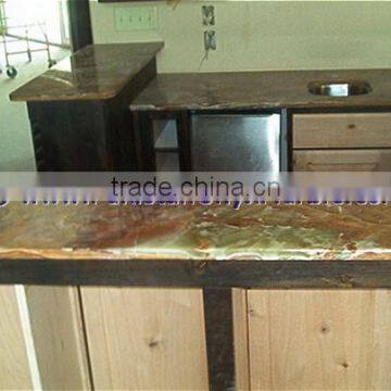 Hot Sale Popular MULTI GREEN ONYX COUNTERTOPS photo-2