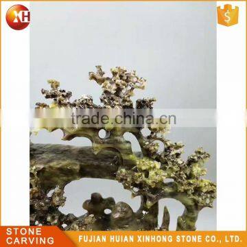 Lively Reality Oriental Treasure Jade Stone Tree photo-4