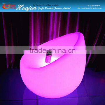 rechargeable led bar chair &led flower chair with battery