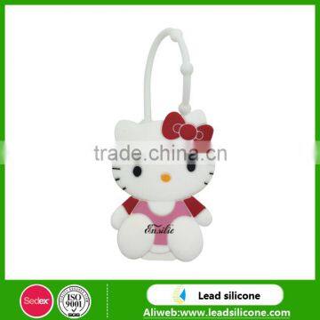 Wholesale Hello Kitty Custom Silicone Hand Sanitizer Holder photo-3