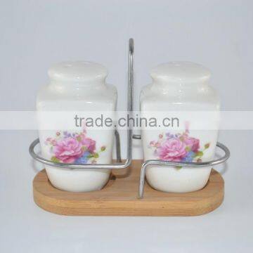 hot sale high quality 2015 new style ceramic kitchen canisters/ceramic kitchen canister sets/2pcs ceramic canister sets