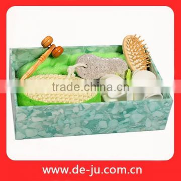 Gift Spa Brush Massage Paper Box Bath Set