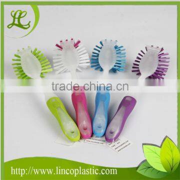 Double Color Plastic Kitchen Cleaning Brush