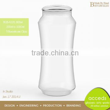 Professional Personalized Insulated Drinking Glass Kitchen Jar