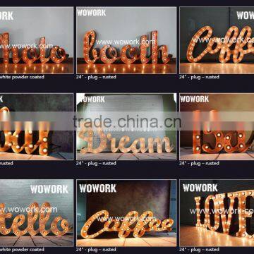 Metal Sign by Design LED Letters Waterproof and Long Working Life photo-4