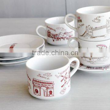 Ceramic Cup & Saucer, Cup Saucer Set, Coffee Set photo-6