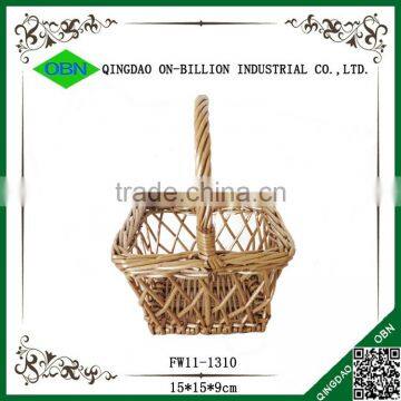 Decorative Woven Wicker Fruit Basket photo-2