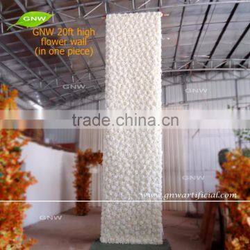 GNW FLW1608025-001 Artificial Flower Backdrop Wall Wedding Decor Flower Backdorp Wall