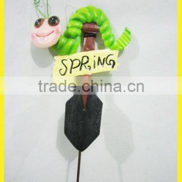 YS2015A236 cute design metal garden stake wholesale made in Xiamen