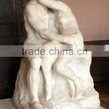 Home Decor Stone Carving Life Size Marble Erotic Sculpture photo-3