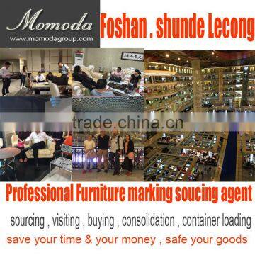 Foshan furniture sourcing collection inspection consolidation storage delivery service