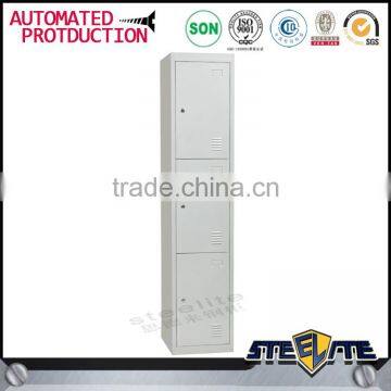 Decorative design 3 door metal locker steel bathroom shoe locker