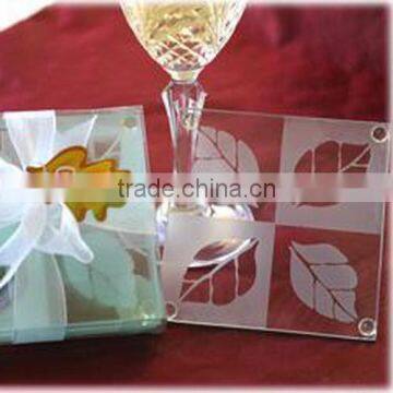 Glass Material and Mats&Pads Table Decoration&Accessories Type Glass Coasters photo-6