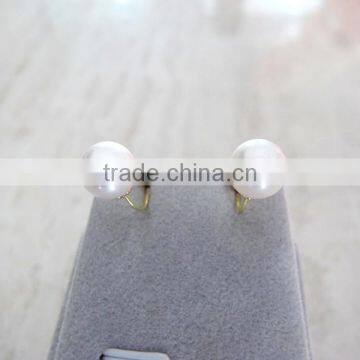 11-12 mm White South Sea Pearl Jewelry Earrings photo-6