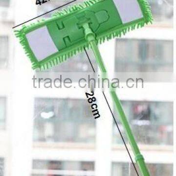 BSCI Microfiber Chenille Mop for Flat Floor Cleaning,china Microfiber Wiper photo-3