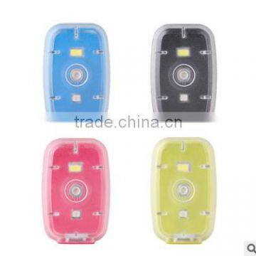 Colorful Usb Rechargeable Bicycle Light Led Bike Light Bag Light photo-2