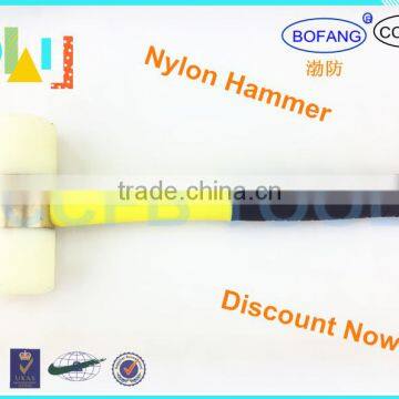 Non-sparking Aluminum Bronze Nylon Hammer With Fiber Handle,Explosion-proof Nylon Hammer,Nonsparking Hammers