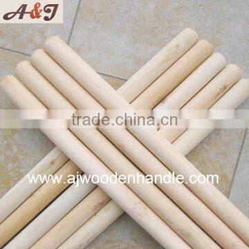 Two-times Polished Solid Wooden Broom Handle Domed photo-6
