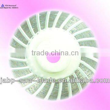 Turbo abrasive wheel