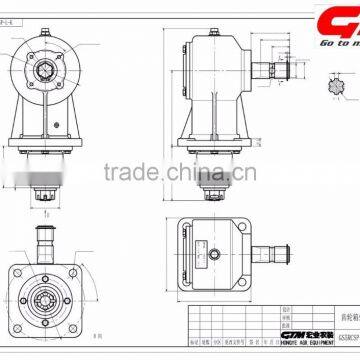GTM Mower Gearbox for Rotary