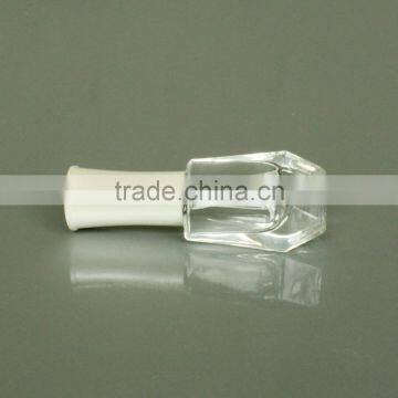 New Design Empty Custom Glass Nail Polish Bottle With Brush and Cap photo-2
