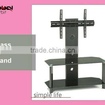 Modern Design Furniture Bracket Mount Glass Metal Plexiglass TV Stand