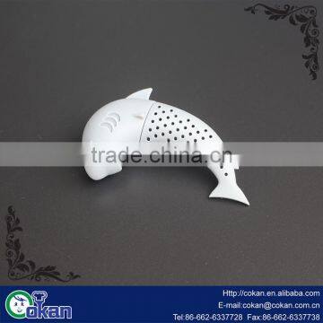 Useful Silicone Shark Infuser Tea Leaf Strainer Herbal Spice Filter Diffuser