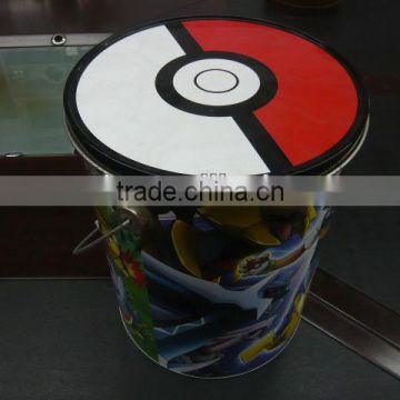 Round Handle Tin for Baby Clothes