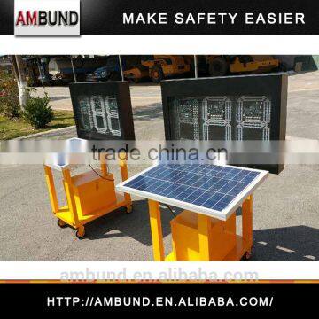Speed Limit Road LED Sign Solar Power Speed Radar Sign photo-4