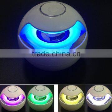 Portable Wireless Bluetooth Speaker With Colorful LED Light and Compatible With All Bluetooth Devices,Handsfree Speakerphone photo-4