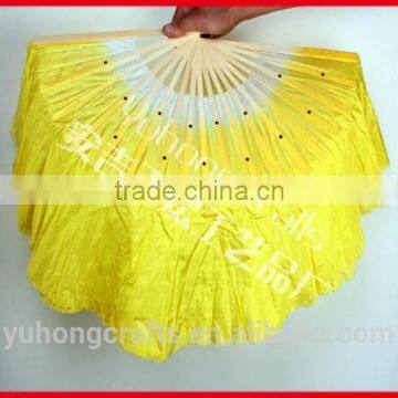 Belly dance silk fan veil with low price