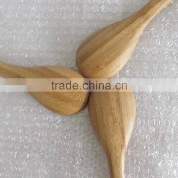 High Quality Cheap Bamboo Spoon With Silicone Handle photo-3