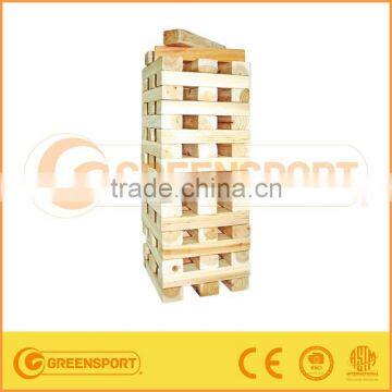 30pcs Garden Tumbling Tower Wooden Game