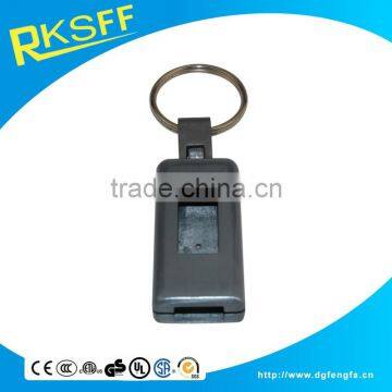 Metal USB Flash Disk Enclosure Key Chain photo-2