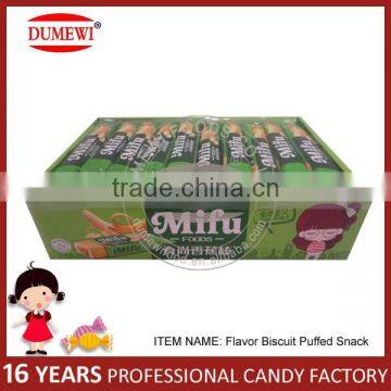 Banana Flavor Biscuit Puffed Stick photo-2
