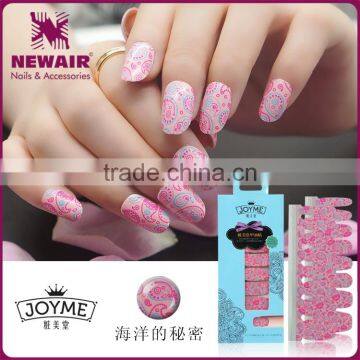 New Air Customized Korea Style Nail Polish Sticker Full Cover Self-adhesive Nail Art Sticker