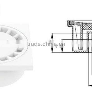 PVC Floor drain GB standard TY Factory price Manufacturer good quality Fitting UPVC Rubber Joint plastic fitting for drainage