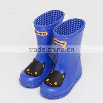 Animal Print Kids Children Rubber Rain Boot Wellington Gumboots OEM Factory photo-2