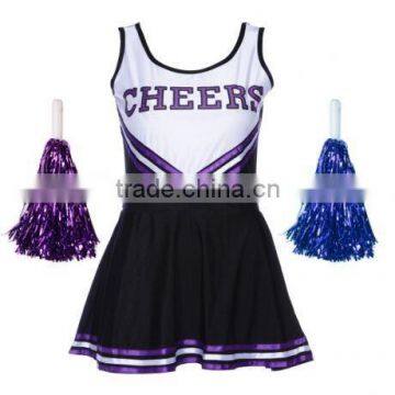 Hot Selling 2 Pieces Women's Cheerleader Costume Outfit BB0033 photo-3