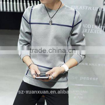 M315 Latest Wholesale Custom Boy Lines Sweater Design For Mens photo-2