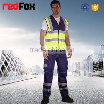 Multi Pockets Workwear hi Vis Safety Cargo Pants photo-4