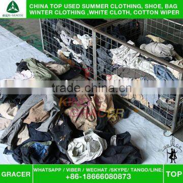 Supplier Hot Sale In Malaysia Recycling Men Cotton Pants Credential Used Clothing photo-2