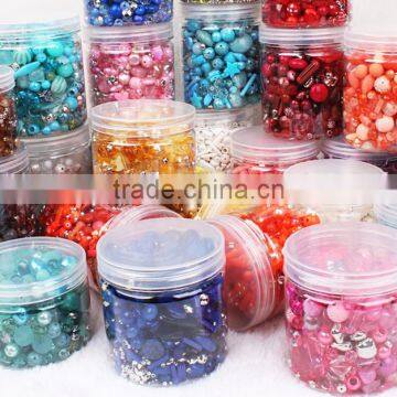 Box pack mix acrylic beads charms jewelry accessories diy acrylic jewelry beads cheap jewelry accessories