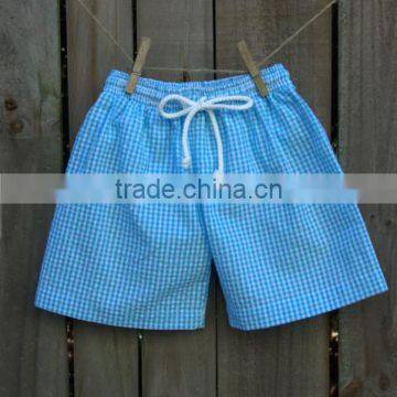 Wholesale Baby Girls Korean Style Baby Leggings Kids Pants Summer Fashion Blue Stripe Shorts photo-3