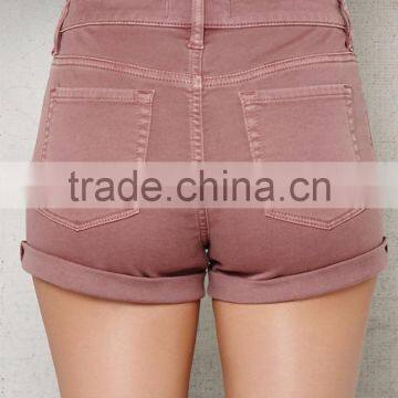 Tulip Super Stretch Denim Jean Shorts Wholesale photo-3