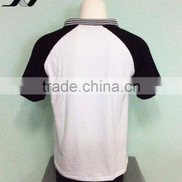 2016 JXY Hit Color T-shirt With Strip Collar For Man photo-6